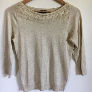 Light Gold Dressy Sweater